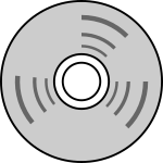 it-disk-line drawing